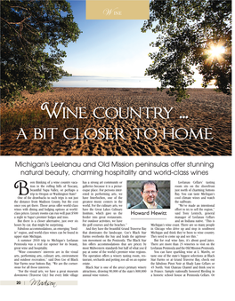 Michigan Wine Country
