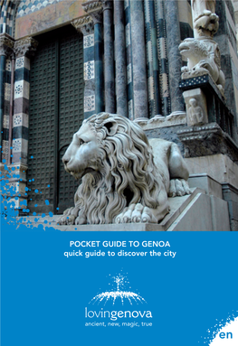 POCKET GUIDE to GENOA Quick Guide to Discover the City