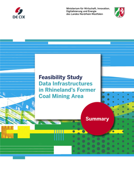 Feasibility Study – Data Infrastructures in Rhineland's Former