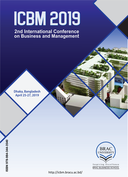 ICBM 2019 Conference Proceedings — Printed Version