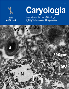 Caryologia International Journal of Cytology, Cytosystematics and Cytogenetics