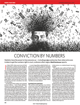 Convictionbynumbers