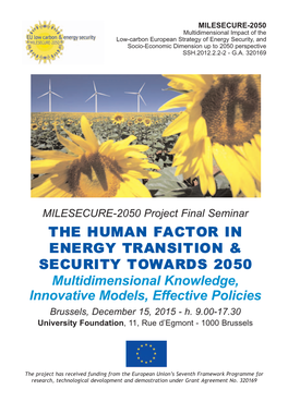 MILESECURE-2050 Project Final Seminar