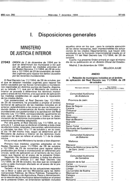 Ministerio De Justicia Einterior