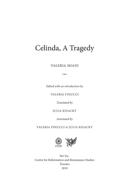 Celinda, a Tragedy