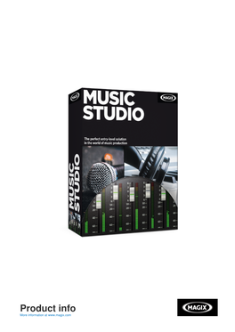 MAGIX Music Studio More Information At