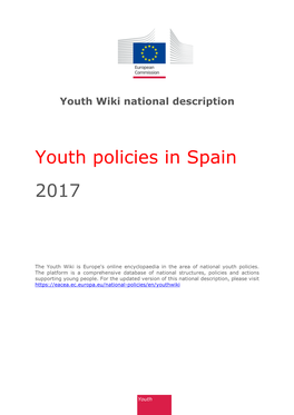 Youth Policies in Spain