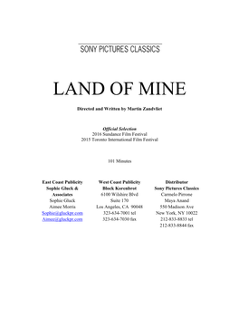 Land of Mine