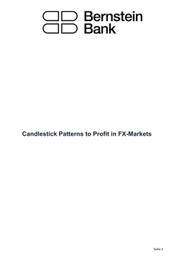The Best Candlestick Patterns