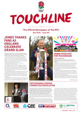 Jones Thanks Fans As England Celebrate Grand Slam