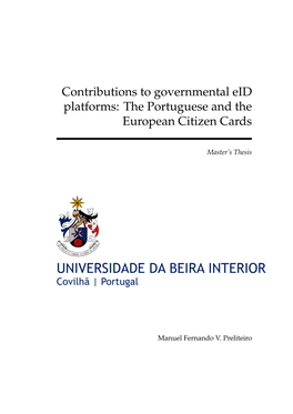 The Portuguese and the European Citizen Cards