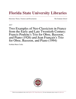 Florida State University Libraries