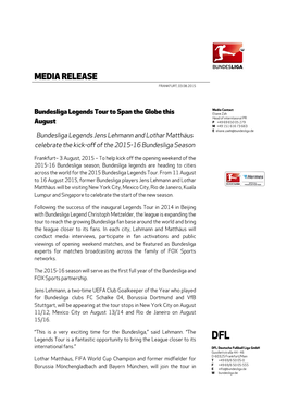 Media Release