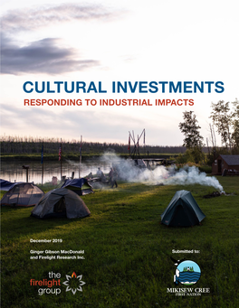 Cultural Investments Responding to Industrial Impacts