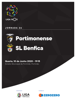 Portimonense SL Benfica