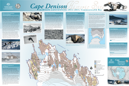 Cape Denison MAWSON CENTENNIAL 1911–2011, Commonwealth Bay