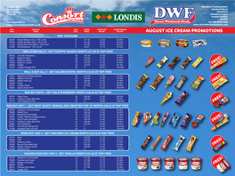 AUGUST ICE CREAM PROMOTIONS R&R TAKEHOME 82205 Nestle Milkybar Oval - P.M