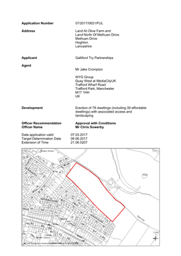 Application Site and Surrounding Area