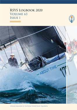 RSYS Logbook 2020 Volume 63 Issue 1