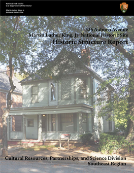 Historic Structure Report