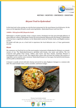 Biryani Trail in Hyderabad