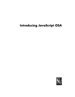 Introducing Javascript OSA