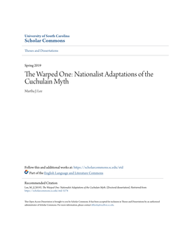 Nationalist Adaptations of the Cuchulain Myth Martha J