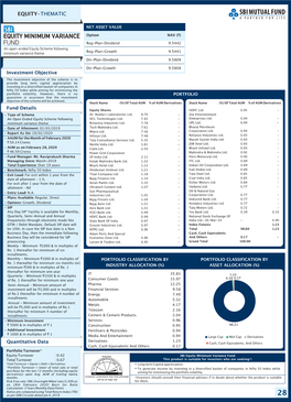 Equity-Thematic