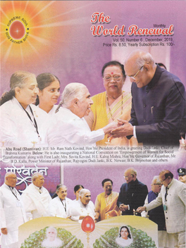 December 2019 Issue, We See a Administrative Head, Mateshwari Saraswati