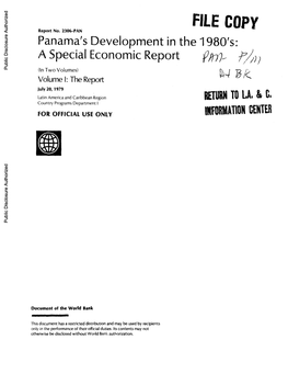 World Bank Document