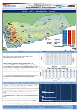 Eiectronic Integrated Disease Early Warning and Response System Volume 07,Lssue47,Epi Week 47,(18-24 November,2019)