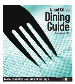 2008Springdiningguide.Pdf