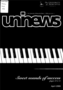 The University of Newcastle Uninews, April, 2000