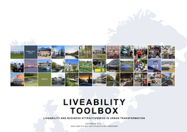 Liveability Toolbox Liveability and Business Attractiveness in Urban Transformation