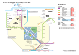 Buses from Upper Norwood (Beulah Hill) X68 Russell Square Tottenham for British Museum Court Road N68 Holborn Route Finder Aldwych for Covent Garden Day Buses