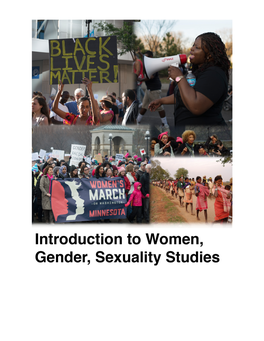 Introduction to Women, Gender, Sexuality Studies Introduction to Women, Gender, Sexuality Studies