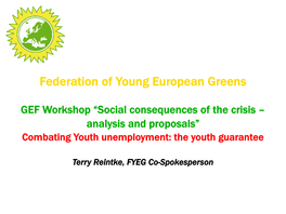 Federation of Young European Greens