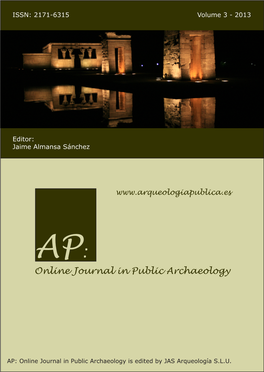 Online Journal in Public Archaeology