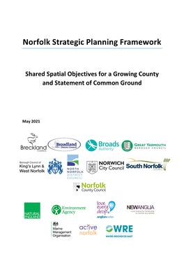 Norfolk Strategic Planning Framework