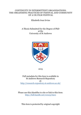 Elizabethirvinephdthesis.Pdf (8.438Mb)