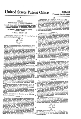 United States Patent Office Patented Jan