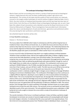 The Landscape Archaeology of Martin Down