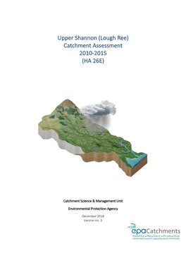 Lough Ree) Catchment Assessment 2010-2015 (HA 26E)