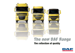 The New DAF Range the Reflection of Quality