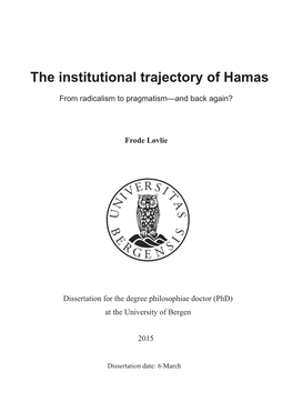 Dr-Thesis-2015-Frode-Løvlie.Pdf (3.639Mb)