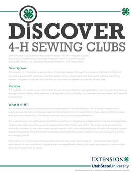 SPIN Sewing Curriculum.Pdf