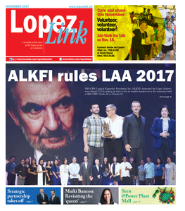 November 2017 ALFKI Rules LAA 2017