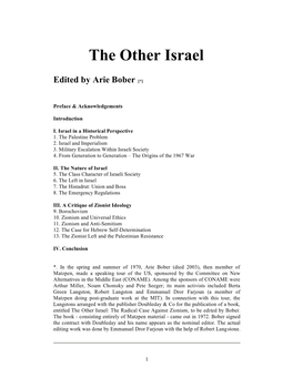 The Other Israel