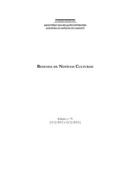 Assessoria De Imprensa Do Gabinete