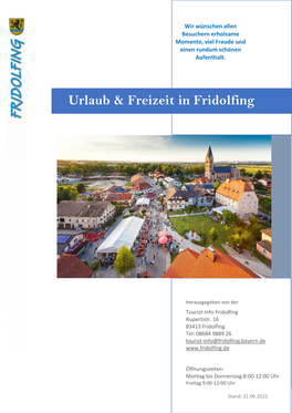 Urlaub & Freizeit in Fridolfing